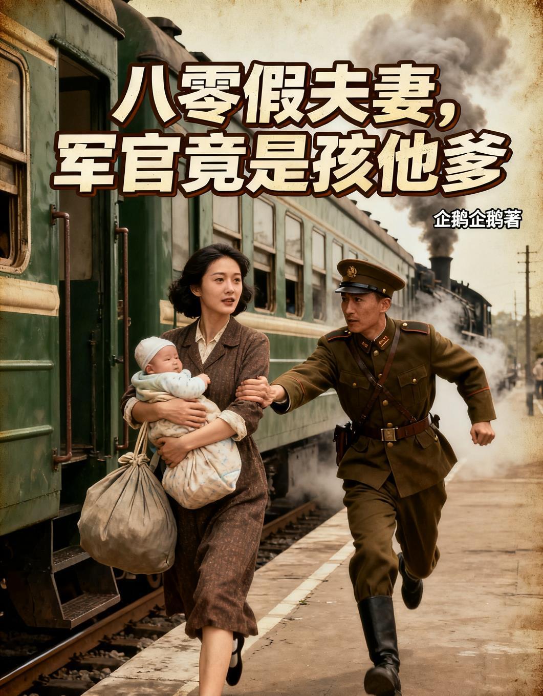 八零假夫妻军官竟是孩他爹封面