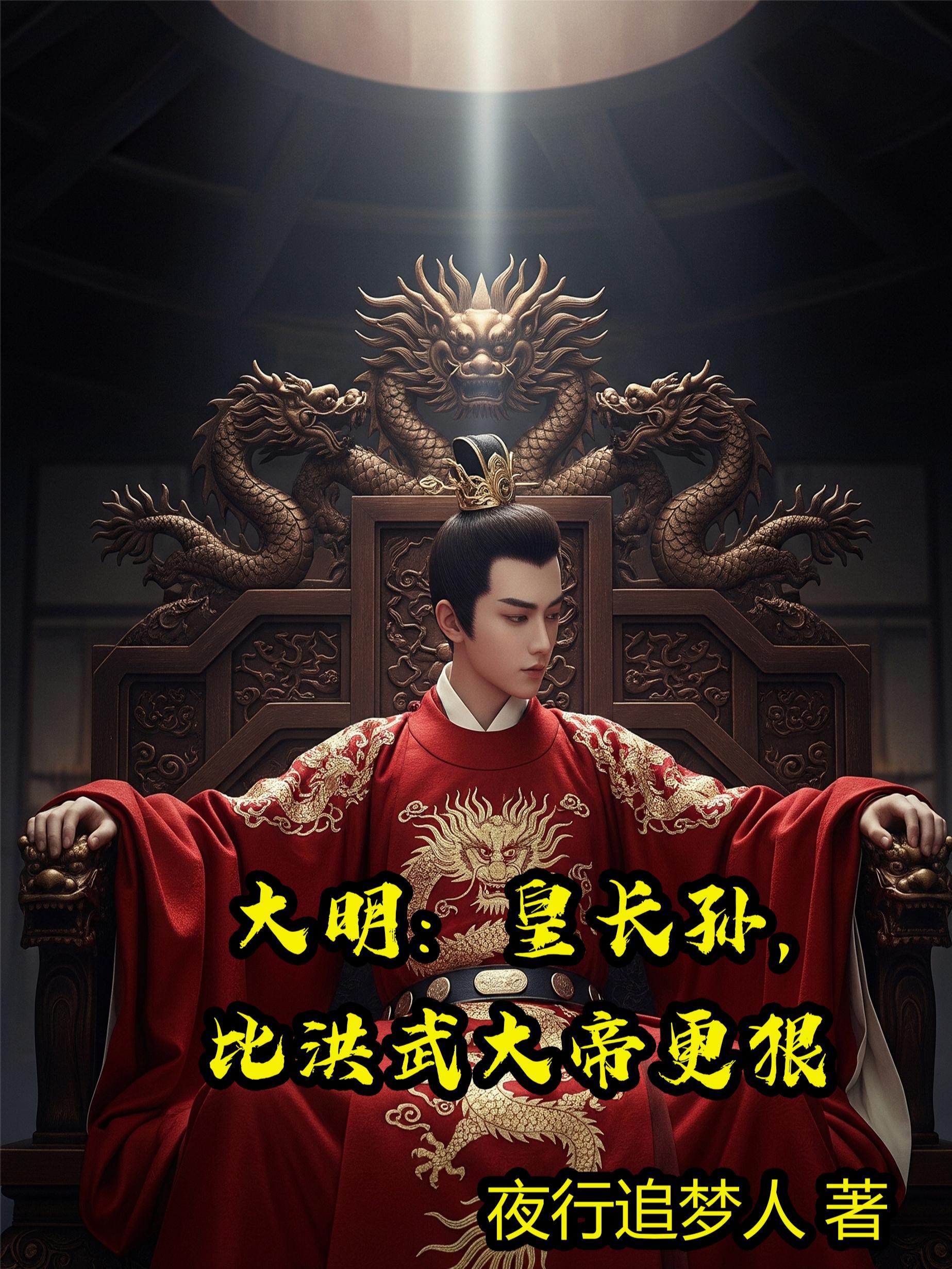 大明:皇长孙,比洪武大帝更狠封面